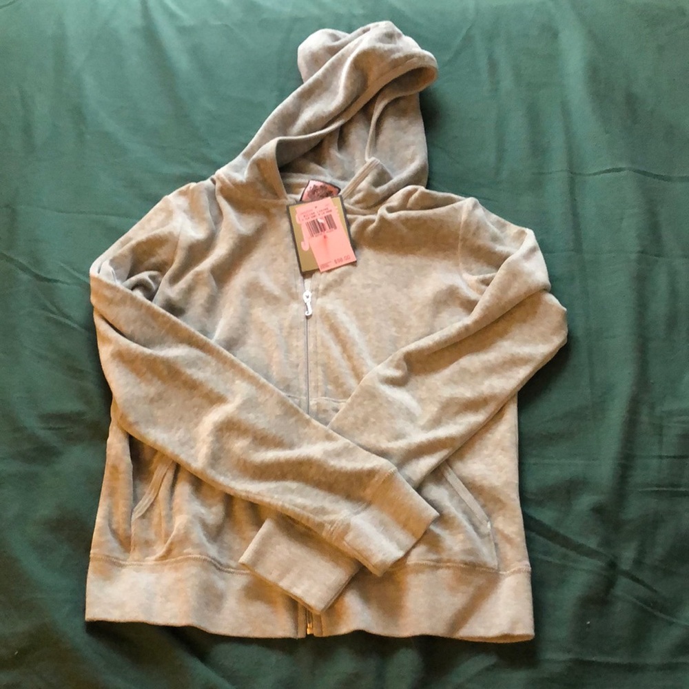 NWT Gray Juicy Couture Hoodie